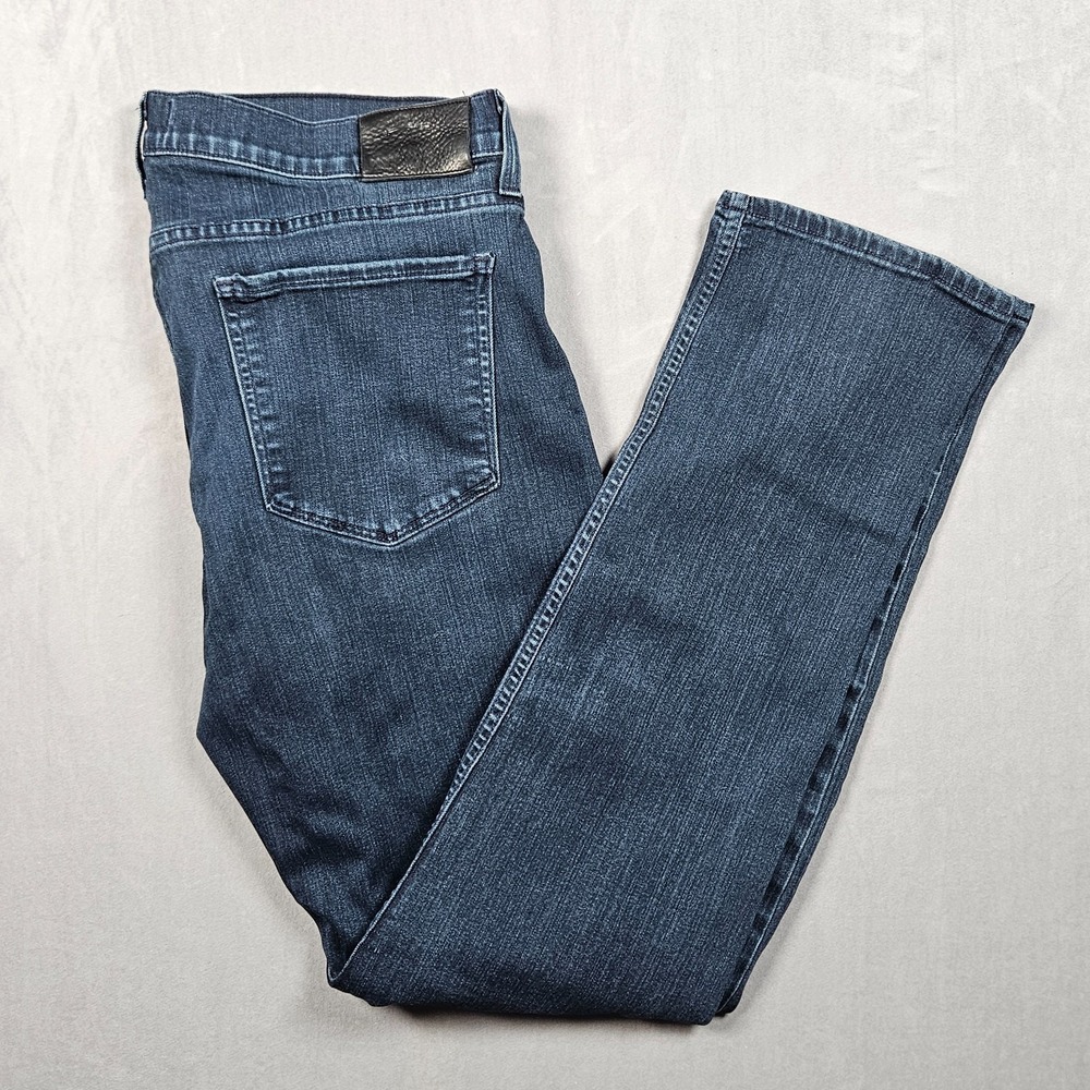 Paige Federal Jeans Mens 38 (Actual 36x31)  Blue Slim Straight Transcend Stretch
